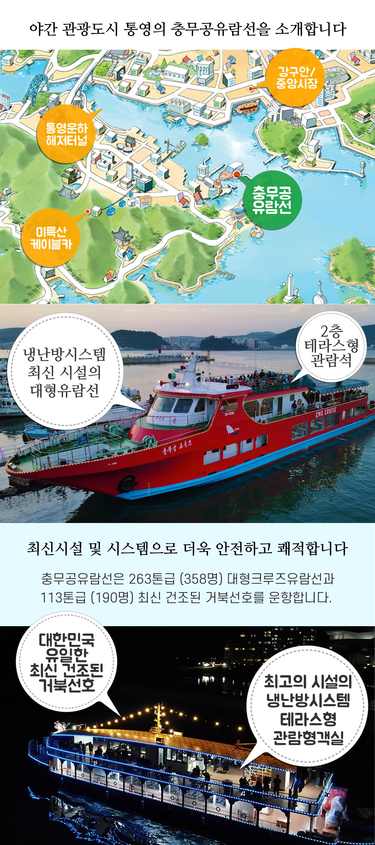 충무공유람선