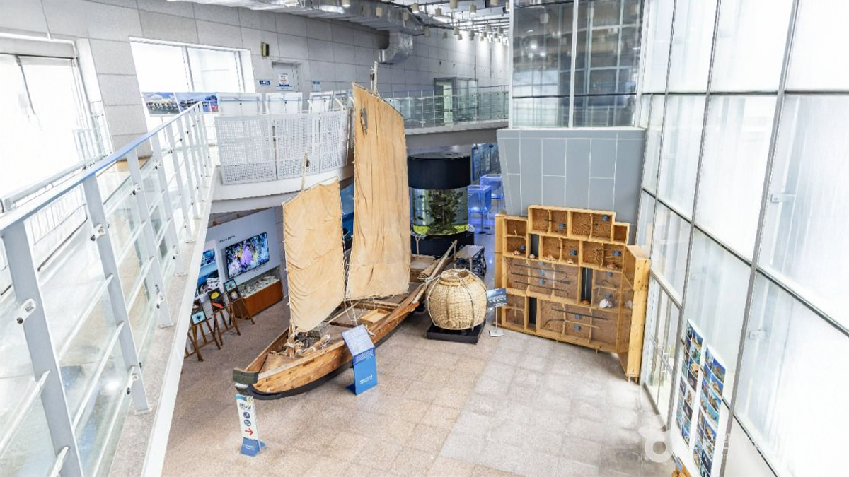 통영의 정체성을 담은 전통 어선 전시